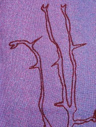 jacquard tapestry; cotton yarns, beautiful details