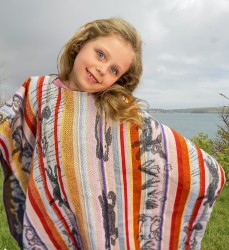 pled bawełniany; unikatowy pled; prezent dla malucha; ręcznik plażowy; unikatowy prezent; poncho dla dzieci; pled dla dzieci